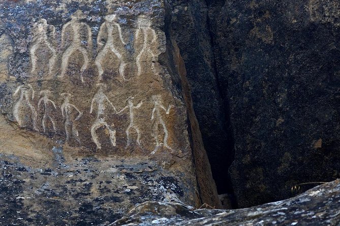 All inclusive! Qobustan, Mud Vulcano, Ateshgah & Yanardag Fire Mountain Tour - Yanardag: a fire that still burns