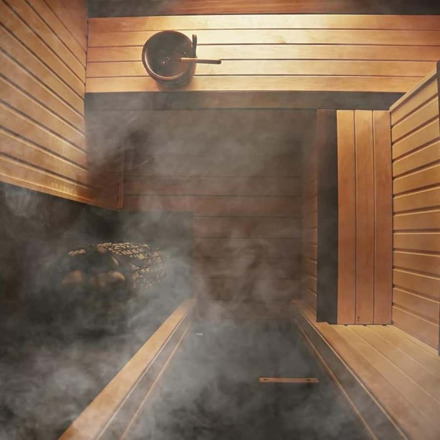 Azerbaijan Finnish Turkish RussianBath All in One Experience - Finnish sauna and the wood-fired room