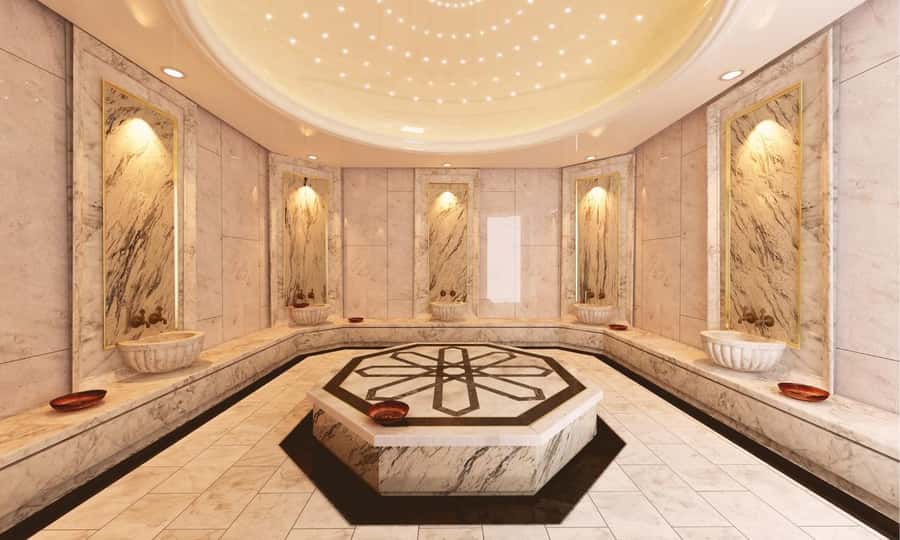 Azerbaijan Finnish Turkish RussianBath All in One Experience - Steam room, hot pool and ice pool