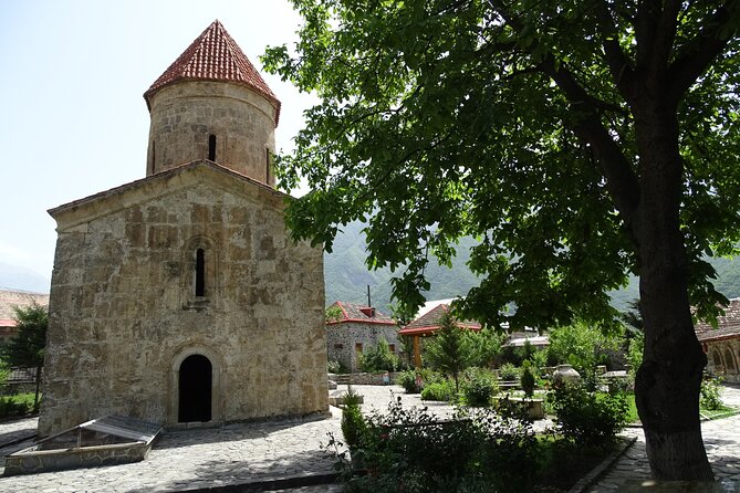 Azerbaijan tour in 2 days/Sheki+Lahij+Gabala up to Georgia Border - Ismayilli and the 35-meter suspension bridge