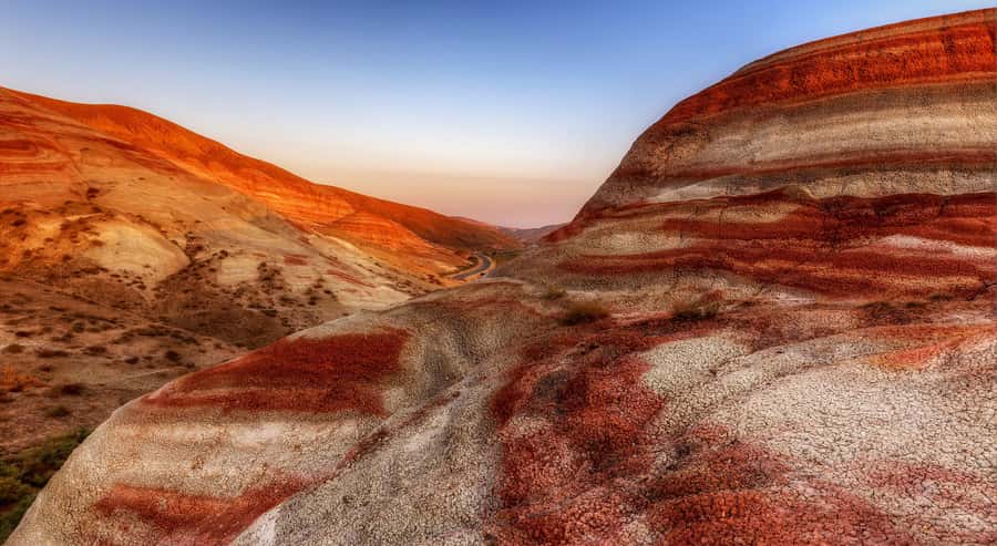 Baku: Candy Mountain, Pink Lake, Besh Barmag Dag and Mosque - Bibiheybat Mosque and the rules for entering