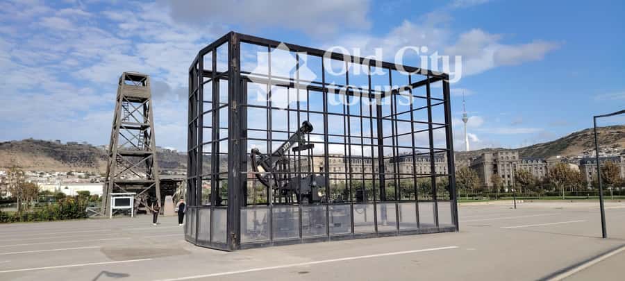 Baku: Candy Mountain, Pink Lake, Besh Barmag Dag and Mosque - The First Oil Well and Azerbaijan’s industrial past