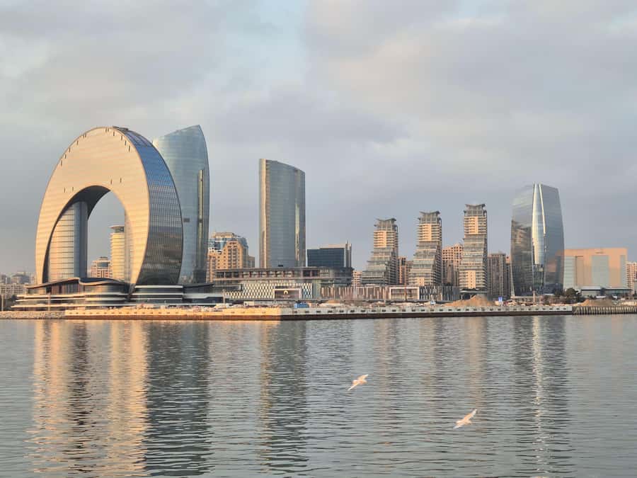 Baku: Caspian Sea Boat Tour with City Skyline Views - Choosing the right departure time