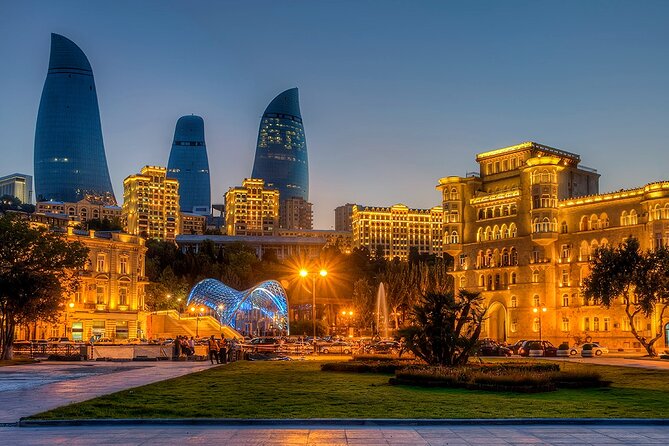 Baku City Sights Guided Night Walking Tour with Funicular - Key points to know before booking