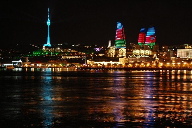 Baku City Sights Guided Night Walking Tour with Funicular - Philharmonia Garden and Baku’s grand public buildings