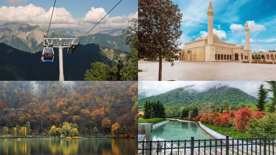 Baku-Gabala-Shamakhi-Tufandag -Nohur lake - Lavender fields - From Baku to Shamakhi, the day starts with a long view