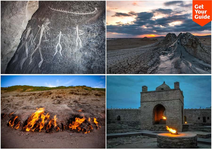Baku: Gobustan/Absheron guided tour with lunch and tickets - Gobustan gives the day its ancient core