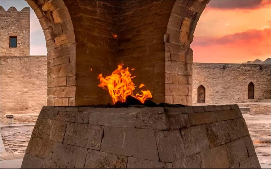 The fire temple