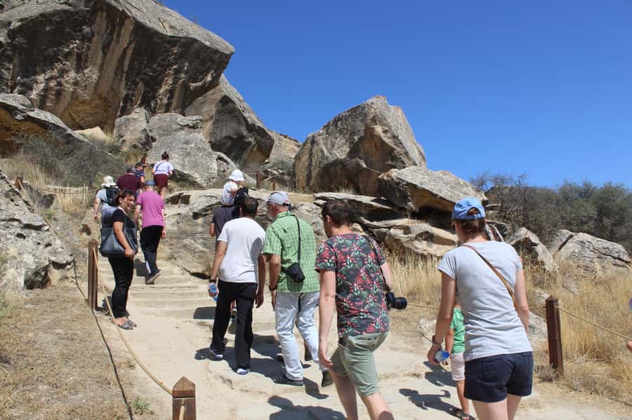 Baku: Gobustan & Absheron Trip - Mud volcanoes turn the ground into the attraction