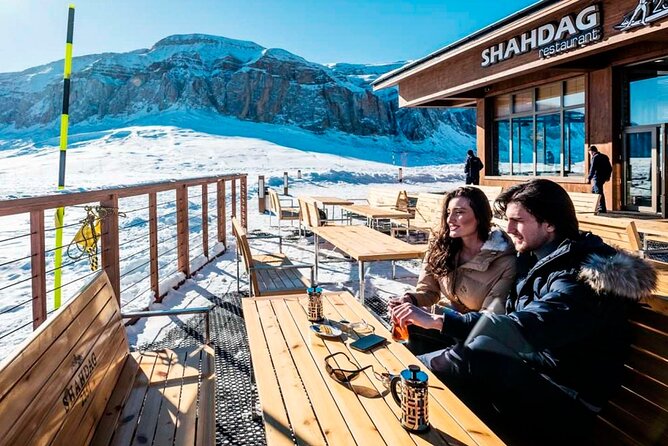 Baku Guba Shahdag resort and Candy Cane mountain Day trip - Beshbarmag Mountain: a 25-minute introduction