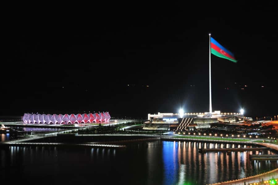 Baku Guided Night Tour - Highland Park gives you Baku from above