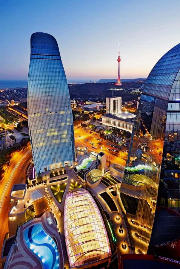 Baku: Light-Up Baku Walking Evening Tour - Starting along Baku Boulevard at 6 pm