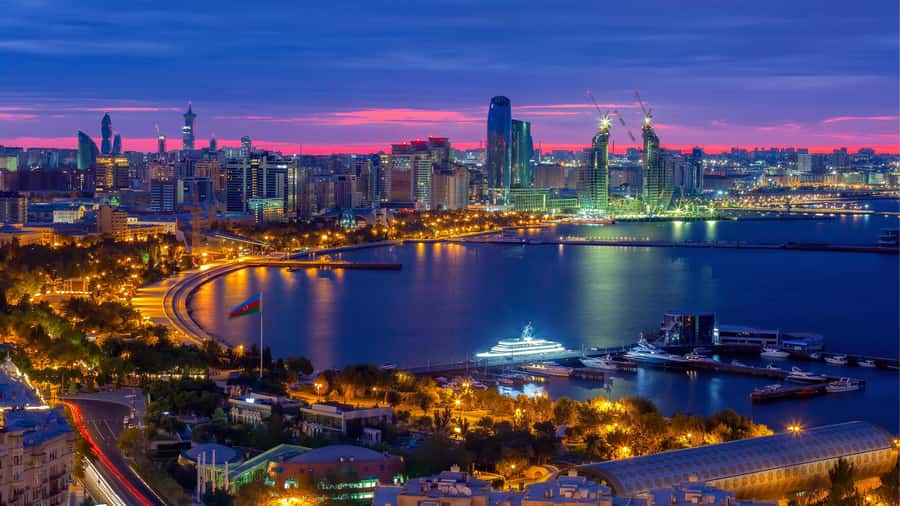 Baku Lights Night Tour with Hotel Pickup - Sports architecture on the eastern side of the city