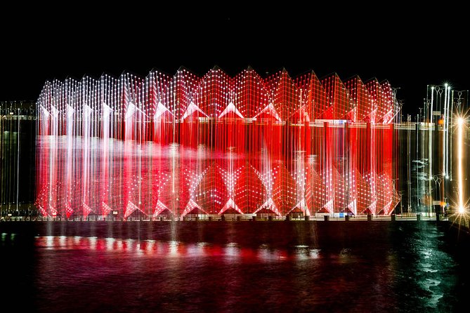 Baku Lights: the Night Tour illuminated by Baku lights - Flag Square and Crystal Hall by the Caspian Sea