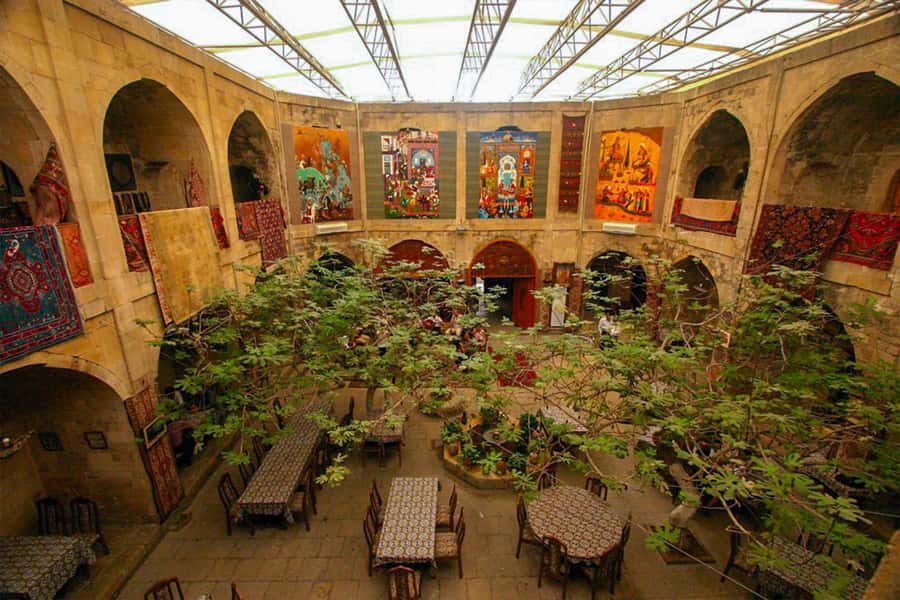 Baku: Old City Guided Walking Tour - Bazar Square, the Khanqah complex, and caravanserai lanes