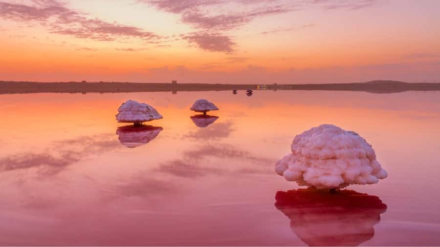 Baku: Pink Lake, Candy Cane & Beshbarmag Mountains - Why this Baku day trip feels different