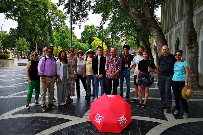 Baku Soviet Architecutre Gudied Walking Tour - Fountain Square opens and closes the route