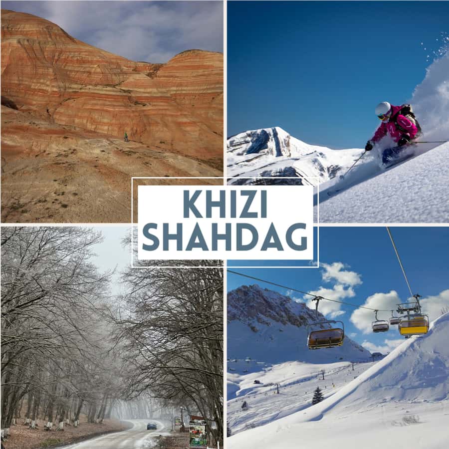 From Baku: Candy Mountains and Shahdag Tour - A one-hour meal stop in Gachrash Forest