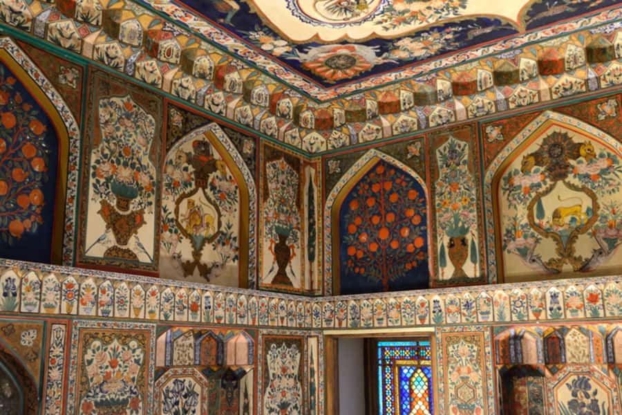 Full day Tour to Sheki: 4 regions of Azerbaijan in 1 day - Sheki Khan Palace and its painted interiors