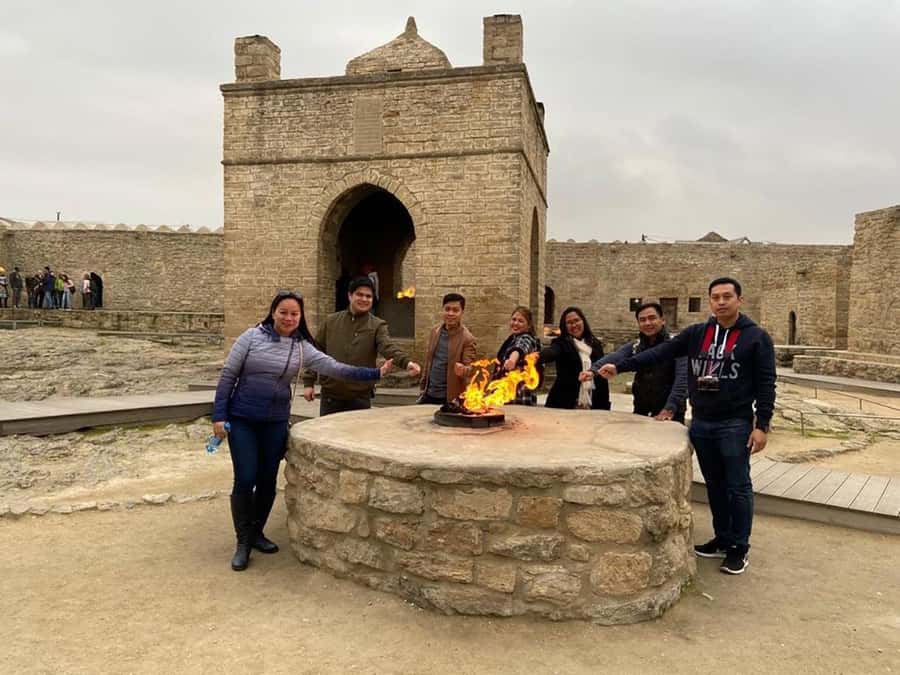 Gobustan & Mud, Fire Temple, Burning Mountain, H.A. Center - The guide can turn a rushed day into a good one