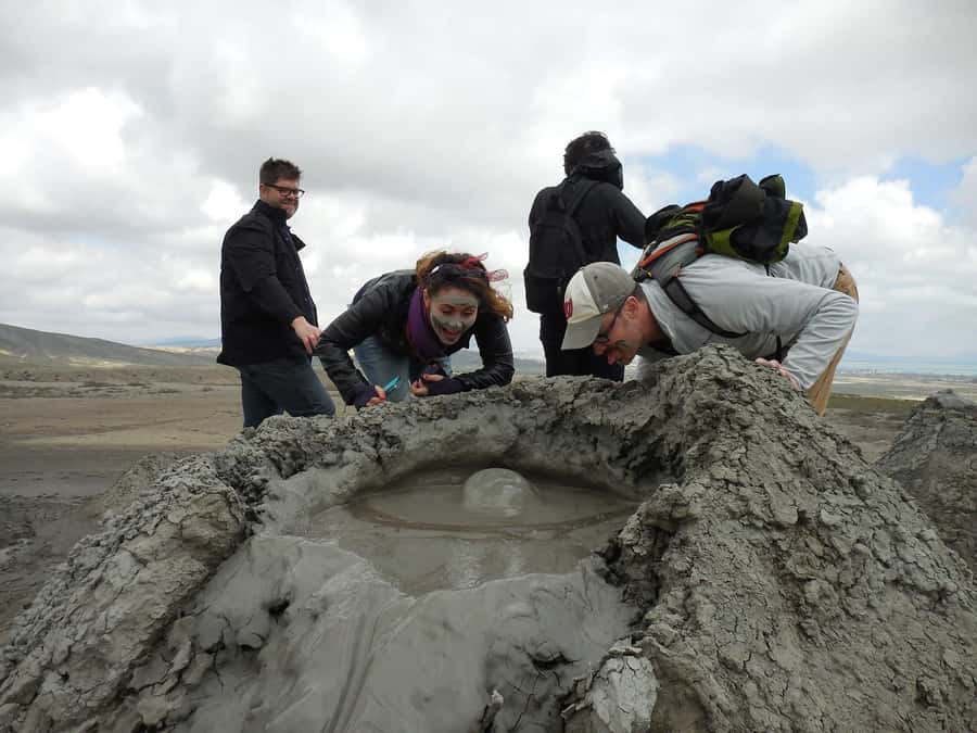 Gobustan & Mud, Fire Temple, Burning Mountain, H.A. Center - Bibiheybat Mosque begins the morning