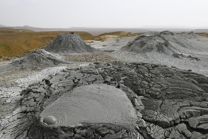 Gobustan-Mud Volcan-Fire Temple and Mountain Tour/Entrance inc - The off-road trip is part of the Gobustan story
