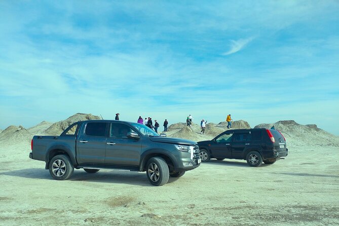 Gobustan Rock Art and Mud volcanoes PRIVATE TOUR - The mud volcanoes and the Soviet-car ride