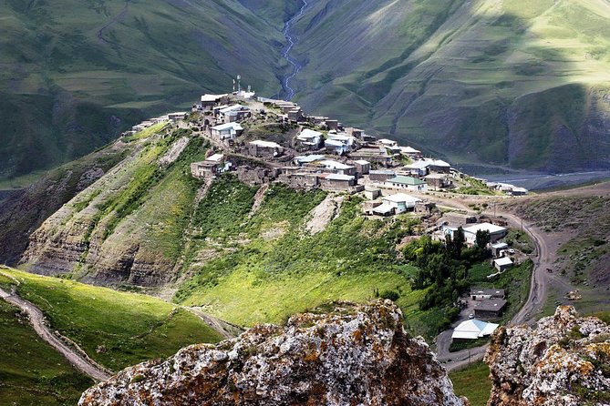 Guba Khinalug & Candy Cane Mountains tour (by Old City Tours) - The road to Khinalug is part of the story