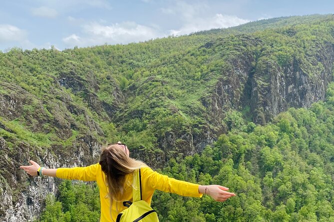 Hiking to Mystic Nisagala Canyon - Nisagala village and the Talysh mountain setting