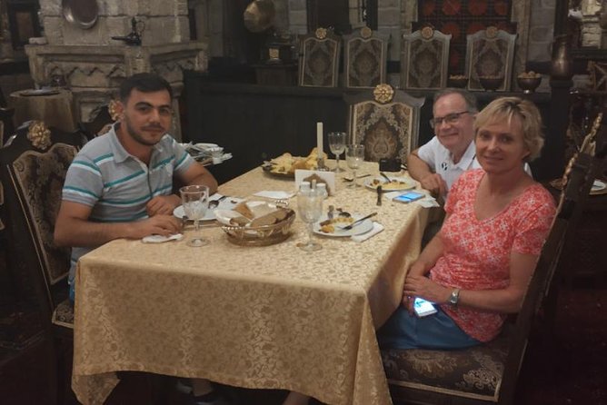 Taste of Azerbaijan: Ultimate Cuisine Tour with Snacks and Dinner - Tea, murabba, and baklava on Baku Boulevard